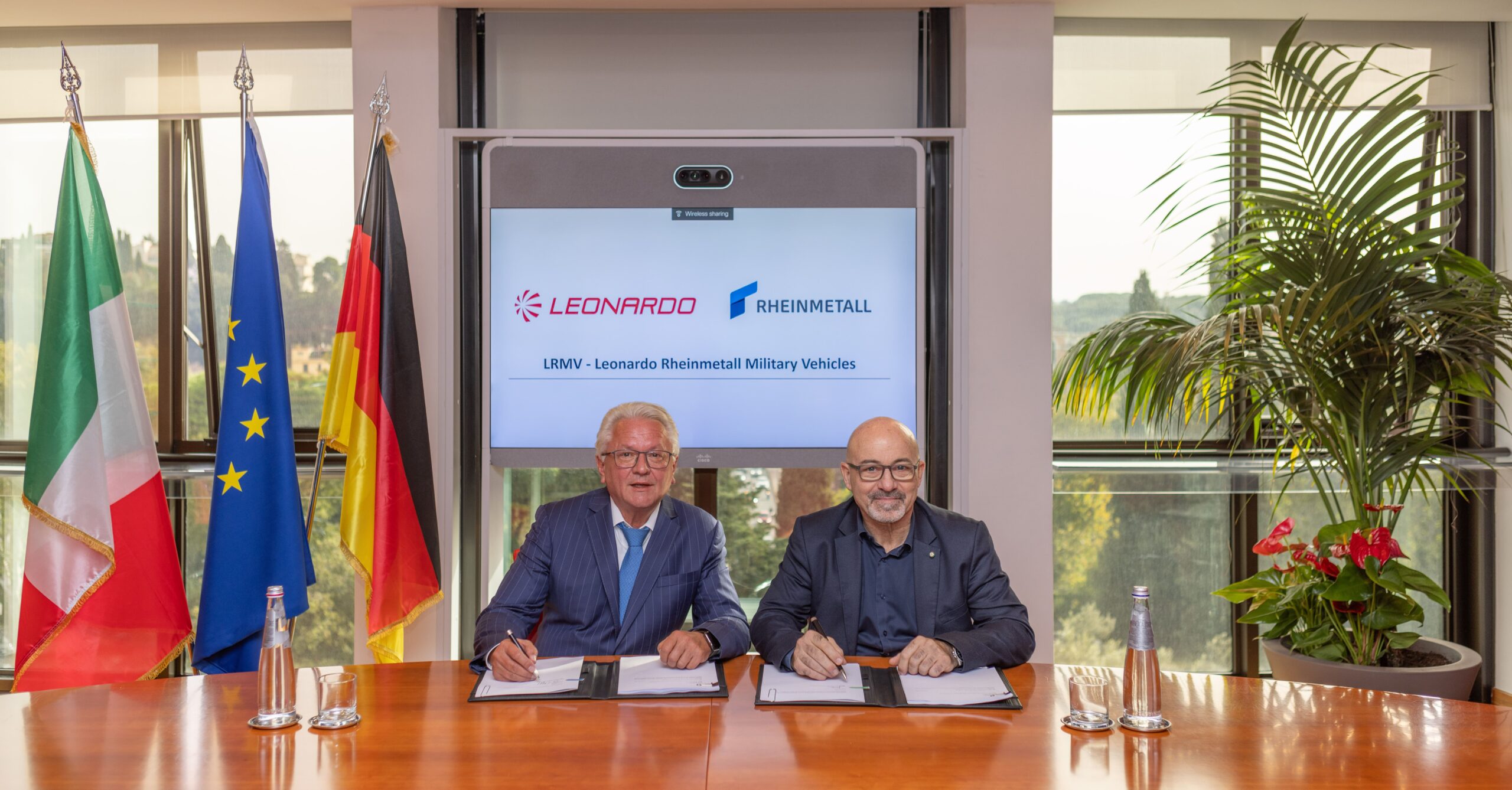 Leonardo e Rheinmetall uniscono le forze per sviluppare e produrre nuovi veicoli militari avanzati per l'Italia e l'Europa.